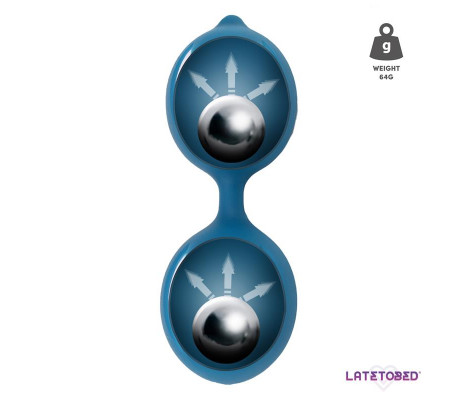 Misha Bola Kegel Doble con Peso Interno