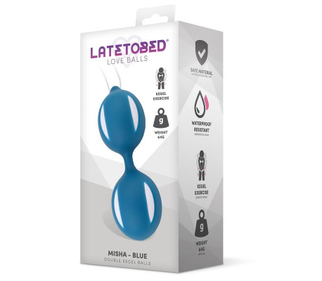 Misha Bola Kegel Doble con Peso Interno