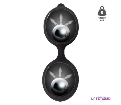 Misha Bola Kegel Doble con Peso Interno