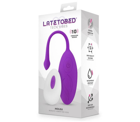 Molka Huevo Vibrador con Control Remoto