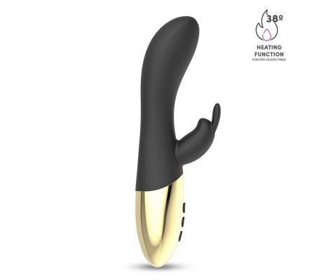 Leums Vibrador Rabbit con Función de Calor Punto G USB Magnético
