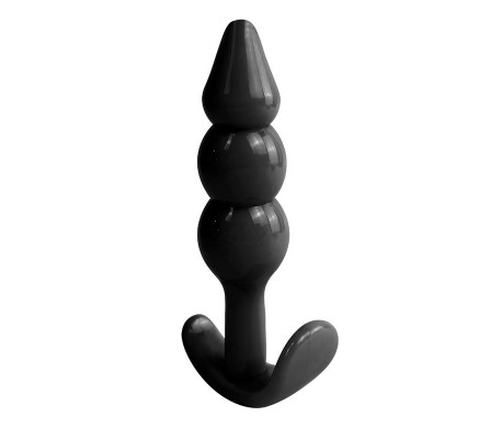 Gevil Plug Anal en Ancla Negro
