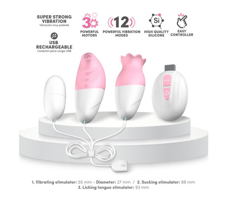 Orchest Estimulador 3 in 1 con Control Remoto