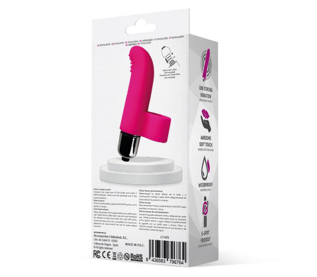 Fingy Bala Vibradora para el Dedo Silicona Rosa