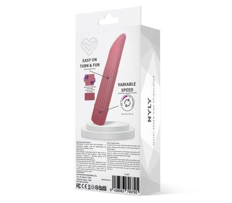 Nyly Estimulador Multi-Velocidad Rosa