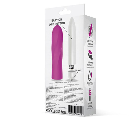 Trimy Bala Vibradora Easy Quick Silicona Rosa
