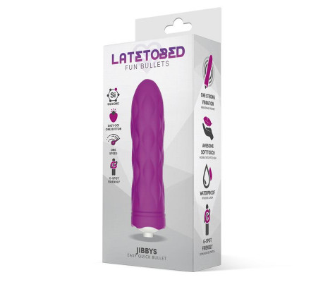 Jibbys Bala Vibradora Easy Quick Silicona Purple