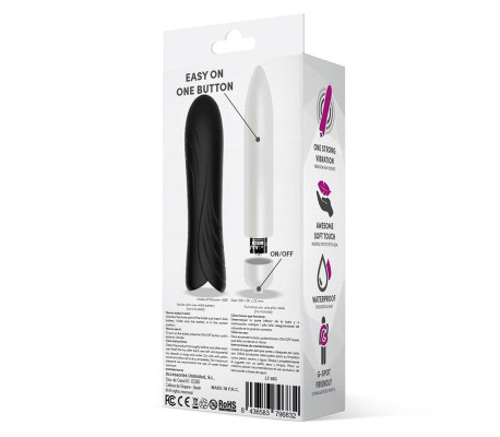 Bilie Bala Vibradora Easy Quick Silicona Negro