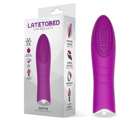 Dotys Bala Vibradora Easy Quick Silicona Púrpura