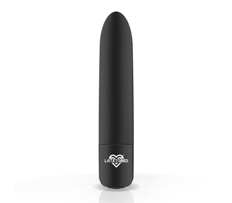 Shoty Bala Vibradora USB 10 Velocidades Potente Motor Negro