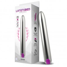 Renee Vibrador 10 Funciones 18,5 cm USB Plata