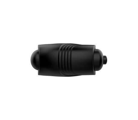 Romeri Anillo + Bala Vibradora Silicona Negro