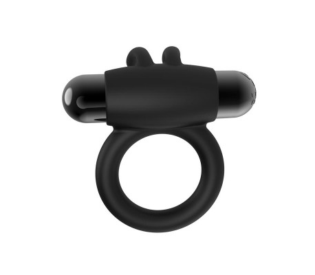 Fermax Anillo Vibrador con Conejito USB Silicona Negro