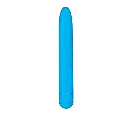 Bluesky Vibrador 10 Funciones 18,5 cm USB Azul Mate
