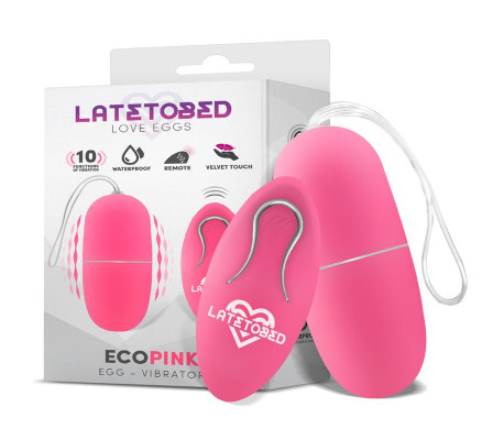 Ecopink Huevo Vibrador con Control Remoto