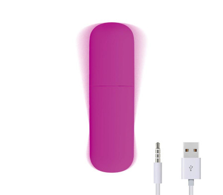 4Fun Bala Vibrador y 4 Fundas USB Impermeable Silicona