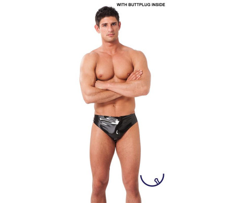 Rimba Latex Play Boxer Con Plug