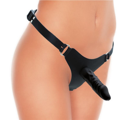 Rimba Latex Play Arnés Con Dildo 12 cm