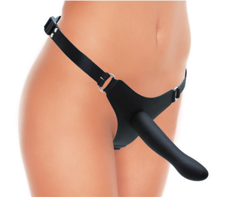 Rimba Latex Play Arnés con Dildo 16 cm