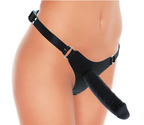 Rimba Latex Play Arnés Con Dildo 17 cm