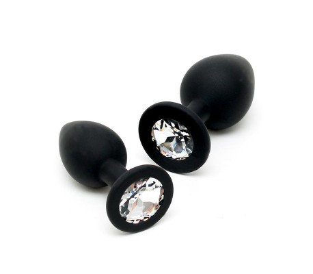Set de Dos Plugs Anales Silicona