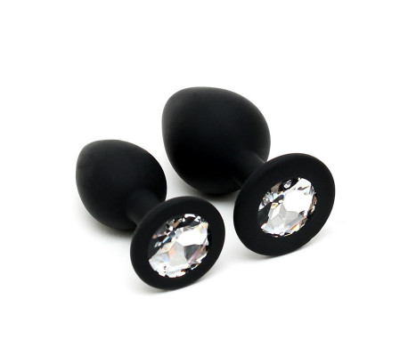 Set de Dos Plugs Anales Silicona