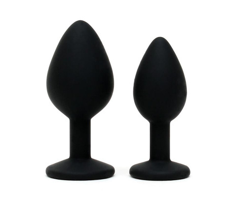 Set de Dos Plugs Anales Silicona