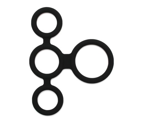 Anillo Cuadruple Silicona