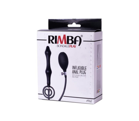 Plug Anal Inflable con Doble Bomba