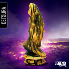 Cetsura Dildo Dragon Silicona Líquida 27 cm