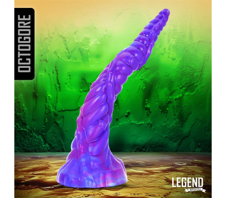 Octogore Dildo Unicornio Silicona Líquida 28 cm