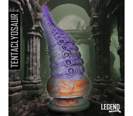 Tentaclyosaur Dildo Tentáculo Silicona Líquida 20 cm