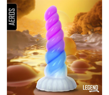 Aeros Dildo Silicona Líquida 21,5 cm