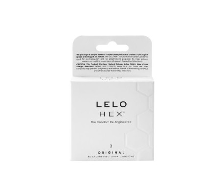 HEX ORIGINAL Preservativos 3 Pack