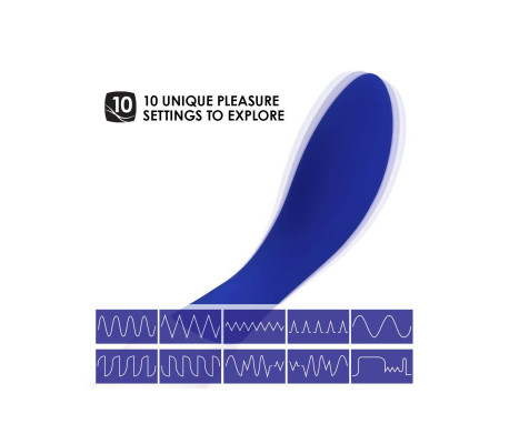 MONA WAVE Vibrador Punto G Azul MediaNoche