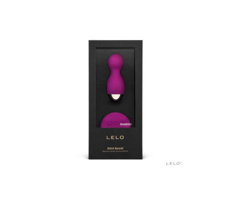 HULA BEADS Bolas Vaginales Rosa Intenso