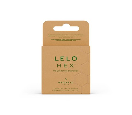 HEX Condoms Organic 3 unidades