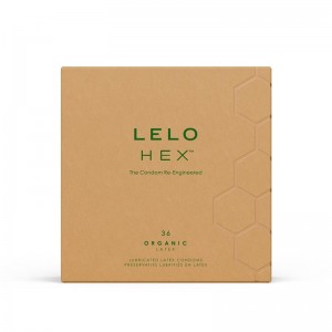 HEX Condoms Organic 36 unidades