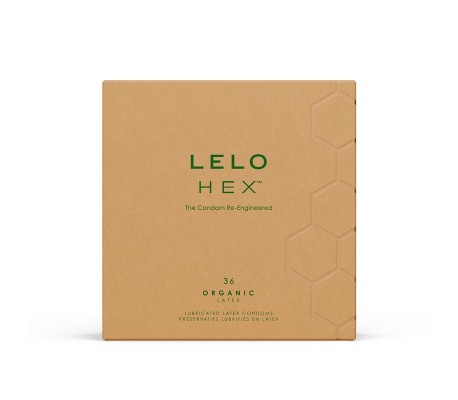 HEX Condoms Organic 36 unidades