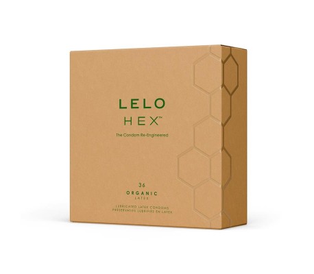 HEX Condoms Organic 36 unidades
