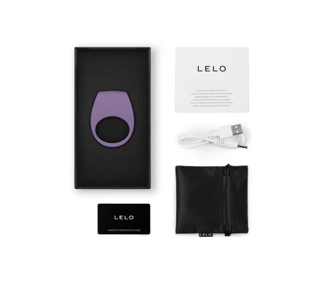 Tor 3 Anillo para Parejas con Lelo APP Violet Dusk