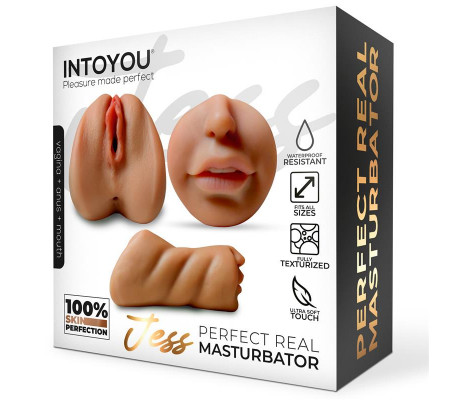 Jess Vagina, Ano y Boca Súper Realista 650 gr