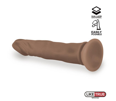 Lenser Dildo Realista Articulable-Posable Dildo 8 Marrón