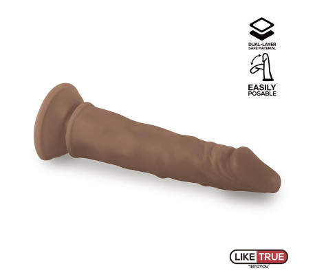 Lenser Dildo Realista Articulable-Posable Dildo 8 Marrón