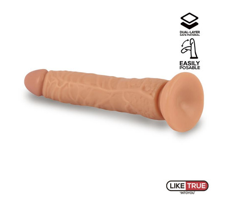 Tucker Dildo Realista Articulable-Posable 8.2 Natural