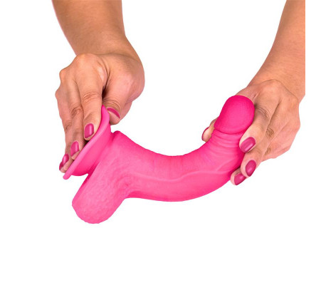 Slidy Dildo Realista Dual Layer Retráctil y Orientable 7