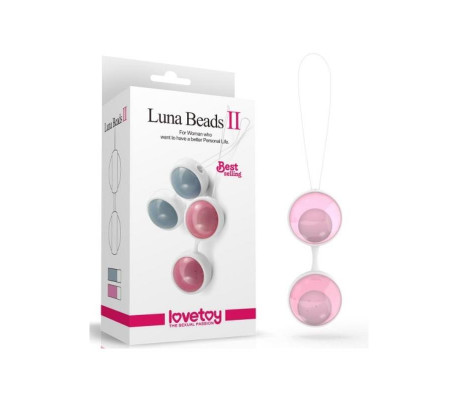 Bolas de Kegel Luna II Rosa