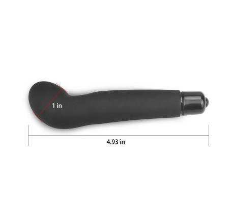 Vibrador iWhizz G Punto G Negro