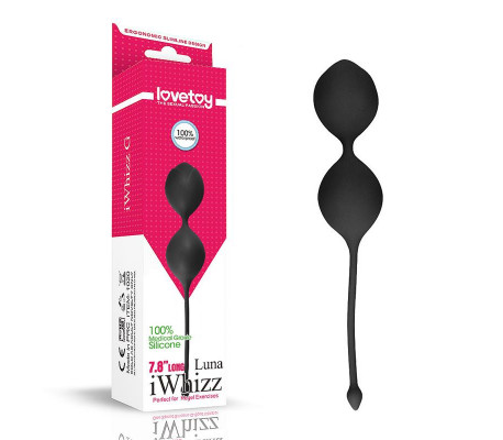 Bolas Kegel con Peso iWhizz Luna Negro