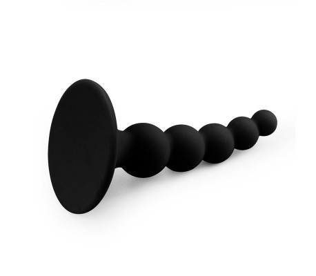 Plug Anal Lure Me Silicona Negro